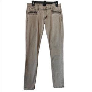 Hudson Chimera Super Skinny Gray Jeans